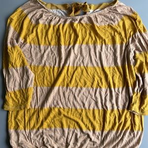 EUC Ann Taylor LOFT 3/4 Sleeve top sz MP
